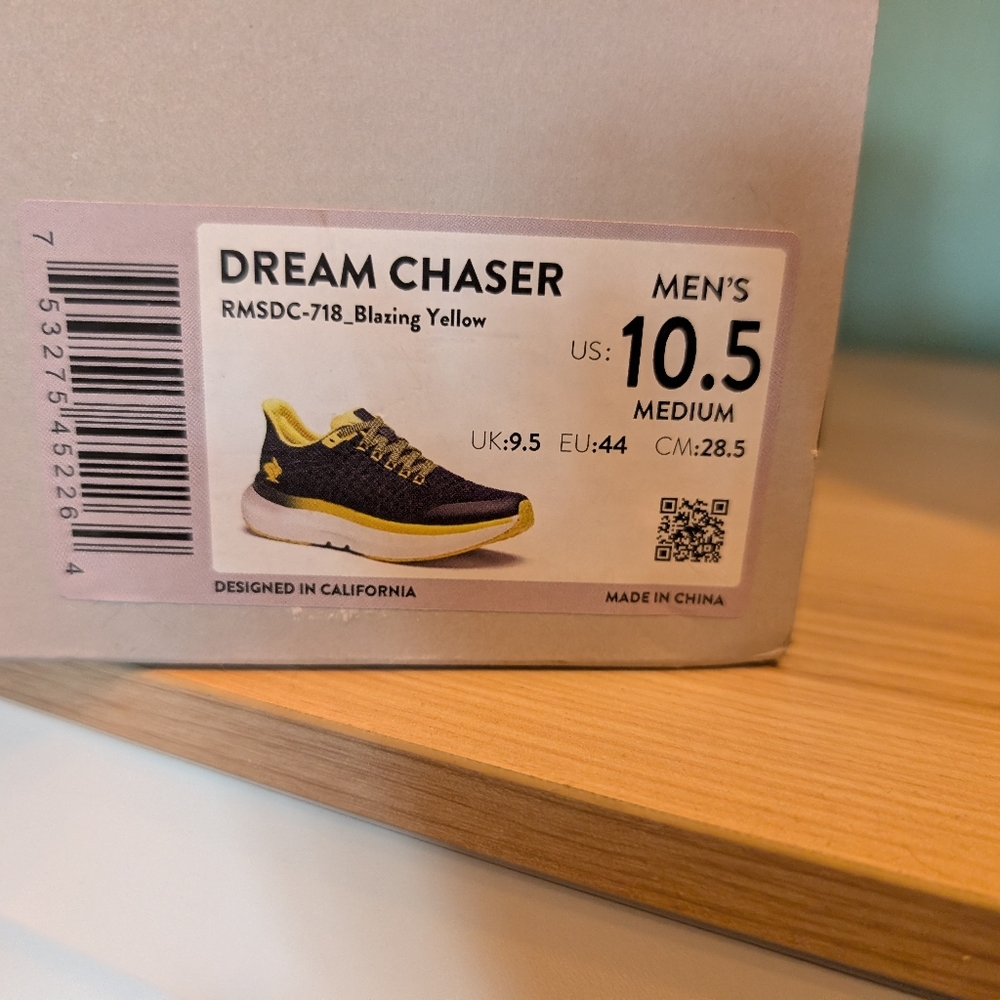 NIB Rabbit Dream Chaser Men's Running Shoes - Picture 11 of 12